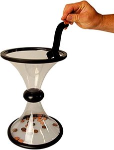 DWI Dowellin boîte à monnaie en plastique pour enfant, tirelire, tirelire, caisse d'épargne, par gravité - Product Image 2