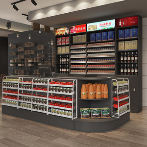 Dépanneurs Comptoir <span class=keywords><strong>caisse</strong></span> Comptoir <span class=keywords><strong>caisse</strong></span> avec vitrine à cigarettes - Product Image 6