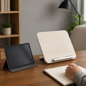 Produtos com Frete Grátis Yd12 Suporte de Leitura Creme MDF ABS para Leitura, Escrita e Desenho para Distribuição, Suporte Personalizado para Tablet - Product Image 1