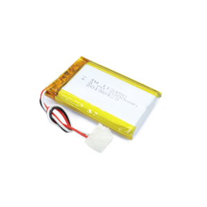 Wiederaufladbare prismatische lithium-polymer batterien 112257 <span class=keywords><strong>3</strong></span>,7 V 800mAh mit PCM und draht - Product Image 4