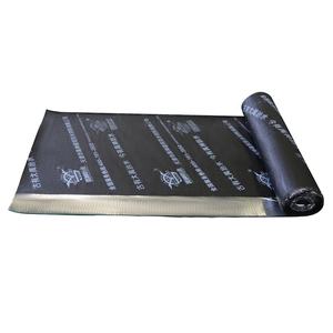 SBS แผ่นม้วน<span class=keywords><strong>เม</strong></span>มเบรนกันน้ำมีกาวในตัว, ความหนา2มม. 3มม. 4มม. สำหรับพื้นผิวคอนกรีตกันซึมยางมะตอย - Product Image 1