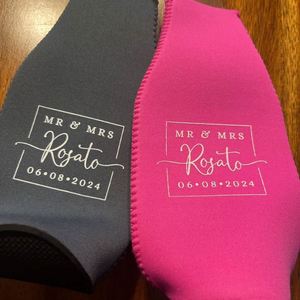 Enfriador de Botellas Plegable de Espuma con Cierre, Recuerdos Personalizados para Bodas, Aislantes de Bebidas, Porta Botellas, Recuerdos para Fiestas - Product Image 3