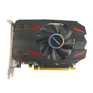 PCWINMAX Gaming Radeon RX550 4G 128Bit GDDR5 Carte graphique pour Micro ATX Desktop PC GPU RX 550 Carte vidéo