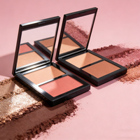 Palette de contour personnalisée, palette de contour et d'illuminateur pour le maquillage