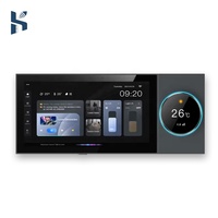 Sistema de Hogar Inteligente Tuya con Host Musical Multifuncional WiFi, Pantalla de Control Central de 6 Pulgadas, Gateway ZigBee y Interruptor Inteligente de Lujo