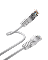 Kabel Patch Ethernet Cat6 RJ45 UTP Merek DIMAN Berkualitas Tinggi Warna Abu-abu 1m-50m