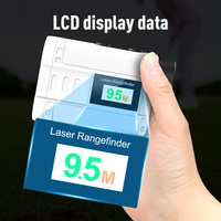 Télémètre laser numérique rechargeable 905 nm pour le golf et la chasse en extérieur, portée de 800 m