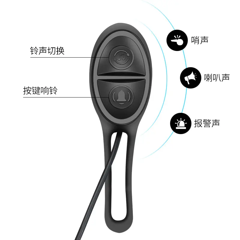 超高輝度LEDフロントヘッドライト自転車用強力ライト三輪車非有線電気バッテリーカーライト