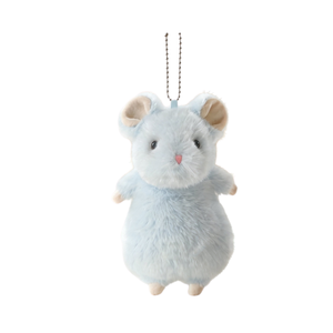 Porte-clés en peluche mini hamster, poupée cochon d'Inde moelleuse, décoration de bureau mignonne et breloque de sac pour adolescents - Product Image 4