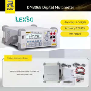 Multimètre numérique Rigol DM3068, 6,5 chiffres, haute précision, mesure automatique, portable, alimenté par batterie, instrument en plastique, Chine - Product Image 2