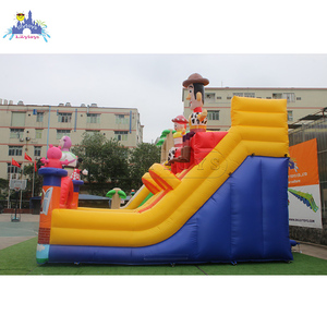 Château gonflable de videur de glissière sèche gonflable de double ruelle avec la glissière commerciale de glissière avec le bon <span class=keywords><strong>prix</strong></span> en vente chaude - Product Image 5