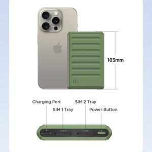 Adaptor Kartu <span class=keywords><strong>SIM</strong></span> Multi Quad Band Dual Triple <span class=keywords><strong>IKOS</strong></span> K7 untuk iPhone, 4 Kartu <span class=keywords><strong>SIM</strong></span> Aktif Secara Bersamaan, Fungsi Internet Data WiFi - Product Image 3