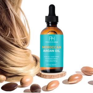 OEM 60ML minyak perawatan Maroko mendorong pertumbuhan rambut menembus & meremajakan rambut, minyak Argan kulit kepala untuk rambut - Product Image 6