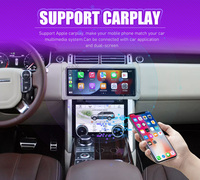 YANAV 8+128GB Écran tactile 12,3 pouces CarPlay sans fil intégré Android Auto Navigation GPS Commande au volant 1 an