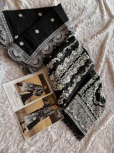 ชุดเซ็ตชุดซาลวาร์ผ้าเรยอนปักลายสำหรับผู้หญิงจากอินเดียชุดสูท kurta กางเกงผ้าคอตตอน - Product Image 2