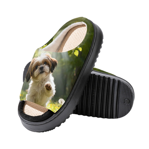 Pantofole Unisex Personalizzabili con Stampa Cucciolo, Morbide e Comode Antiscivolo, <span class=keywords><strong>Calzature</strong></span> per Casa Primavera/Estate/Autunno - Product Image 3