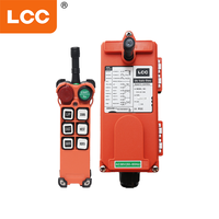 F21-E1 Orange 6 Boutons Étanche Longue Distance Grue Électrique Sans Fil Télécommande Commutateurs