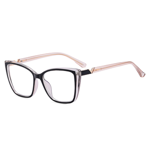 Montatura per <span class=keywords><strong>Occhiali</strong></span> Partagas TR90 con Aste CP e Cerniera <span class=keywords><strong>a</strong></span> Molla, Lenti Anti Luce Blu, Montatura Ottica per Donna - Product Image 4