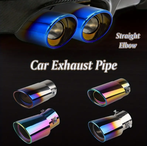 Embout de silencieux d'échappement arrière de 63 mm/2,5 pouces en acier inoxydable pour voiture - Product Image 4