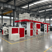 Machine d'impression flexographique à tambour central personnalisée pour l'impression d'emballages alimentaires en film plastique et en feuille d'aluminium