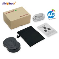 SinoTrack 4G Magnet GPS Tracker Dispositivo de seguimiento GPS de larga duración de batería de 5000mAh con aplicación de software web gratuita