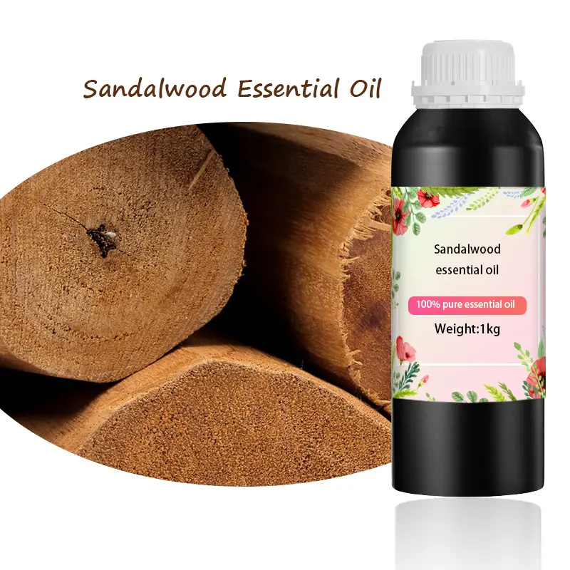 OEM Private Logo Premium Quality Sandalwood Essential Oil Room Fragrance for Home In Bulk Organic 100% Pure Natural Essence Oils