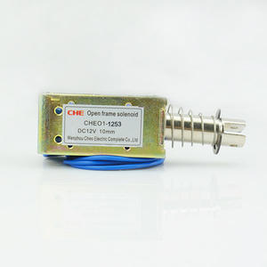 E1-1253 डीसी फ्रेम प्रकार पुश पुल सोलेनॉइड इलेक्ट्रोमैग्नेट - Product Image 1