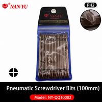 Jeu d'embouts de tournevis magnétiques PH2, embouts à chocs en acier S2 65/100/150 mm, embouts Phillips pour perceuse électrique et visseuse à chocs