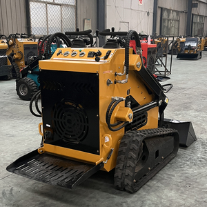 Tracteur <span class=keywords><strong>avec</strong></span> mini-chargeuse et pelle rétrocaveuse Roue d'excavatrice Mini chargeuse-pelleteuse Chargeur sur pneus - Product Image 4