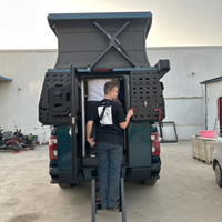 Vollgroßer Truck Bed Camper für Tacoma, Hartschalen-Pop-up-Camper, Slide-in-Camper für 5,5 Fuß LKW-Ladefläche
