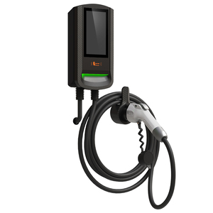 Borne de recharge murale EV Type 1 Feyree avec autorisation par carte RFID, 7,6 kW, écran tactile 7 pouces, contrôle par application, mise à jour OTA, historique de charge, chargeur de voiture 12 kW - Product Image 1