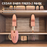 Embauchoirs à lattes Cedar Elements - Lot de 2 (Grands) Anti-humidité pour maintenir la forme