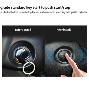 Système d'alarme de voiture universel EASYGUARD EC002-PE-NFC avec démarrage à distance sans clé, verrouillage/déverrouillage par proximité - Product Image 5