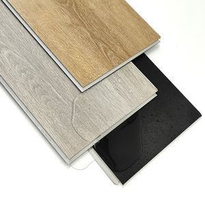 Planche de vinyle PVC SPC de luxe à clipser, 4mm-8mm, étanche, antidérapante, écologique, texturée unie, pour escalier intérieur moderne - Product Image 3