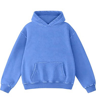 Sweat-shirt décontracté à capuche pour homme, coupe ample, avec poche kangourou, poignets et ourlet côtelés