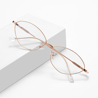 Lentes Lmamba LS508 con Armazón Metálico de Alta Calidad, Armazón Óptico con Logotipo Personalizado, Lentes con Bloqueo de Luz Azul