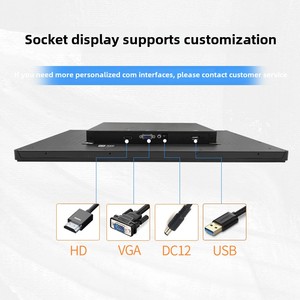 Bestar độ sáng cao 800nits cảm ứng điện dung Màn hình sử dụng ngoài trời 10.1/10.4/11.6/15/17/18.5/19/21.5/23.8inch Giao diện USB - Product Image 4