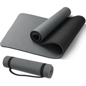 Tapis de yoga TPE personnalisé sans odeur, taille extra large, matériau certifié écologique, antidérapant, tapis de yoga TPE pour la remise en forme - Product Image 1