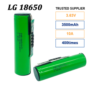 Baterías de Iones de Litio Cilíndricas LG 18650 de Alta Capacidad, 3500mAh, 3.63V, 10A, Recargables para Drones Electrónicos y Coches RC - Product Image 2