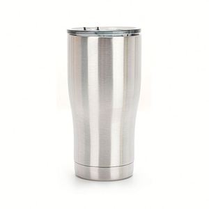 Gobelet isotherme incurvé 30 oz en acier 304 pour voyage en extérieur, approvisionnement transfrontalier - Product Image 1