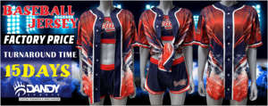Maglie da Baseball con strass da Cheerleading nere in poliestere 100% per bambini sublimate - Product Image 6