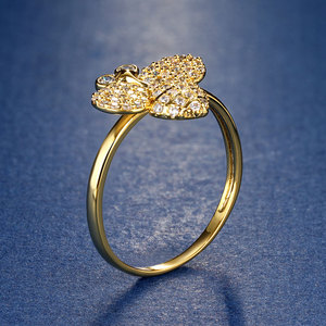 Superbe Bague Abeille Scintillante et Tendance avec Pierres de 1,75 mm et 1 mm pour Fêtes et Cadeaux - Product Image 5