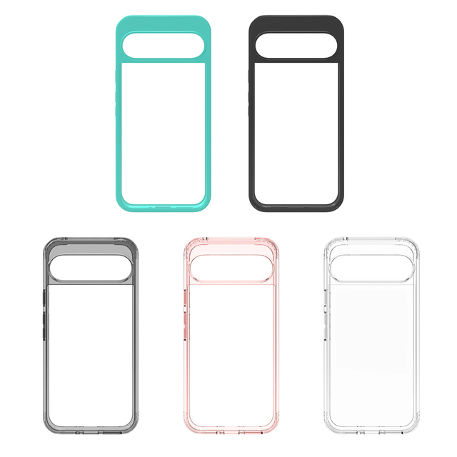 For Google Pixel 9 Pro XL Case Clear PC TPU Anti-scratch Transparent Mobile Phone Back Covers for Google Pixel 9 XL Pro Case