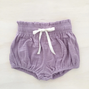 Shorts de Burbuja de Verano para Niñas, Pantalones Cortos de Lino para Bebés, Pantalones de Muselina para Niñas - Product Image 4
