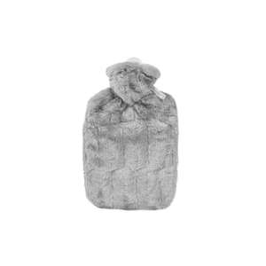 Hugo Frosch Wärmflasche Klassik Hochflor-Flauschbezug 1,8 l grau - Product Image 2