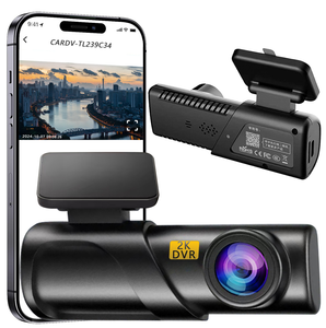 Caméra embarquée 2K WIFI, enregistreur de <span class=keywords><strong>voiture</strong></span>, boîte noire 2K, enregistreur simple, objectif grand angle 130°, connexion USB, vision nocturne - Product Image 2