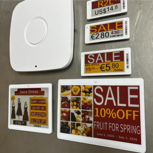 E-Ink ป้ายอิเล็กทรอนิกส์ติดบนหิ้ง E-Ink กระดาษ EPD SPI 1.54 2.13 2.66 2.9 4.2 10.2ราคาดิจิทัล13.3นิ้วป้ายแสดงหมึก - Product Image 1