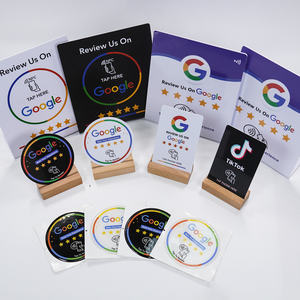 Pvc 68mm Nfc213 Google Review Nfc Tap Card Nfc Tarjeta Nfc Google Review Sticker - Product Image 6