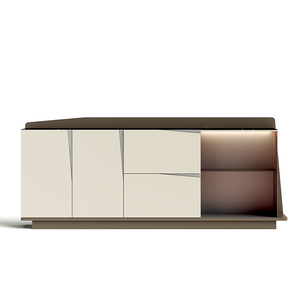 Meubles de rangement modulaires modernes et simples pour étagères de bureau Conception unique Classeur latéral en MDF à faible <span class=keywords><strong>profondeur</strong></span> - Product Image 5