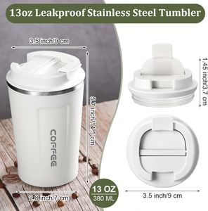 2025 Hot <b>Double</b> <b>Wall</b> Stainless Steel Eco-Friendly Cola Shape Vacuum Smart Temperature Controlled Customizable Coffee <b>Mug</b> LED Lid - Product Image 2